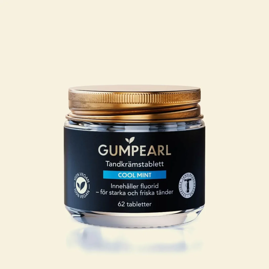 Gumpearl Tandkrämstablett Cool Mint