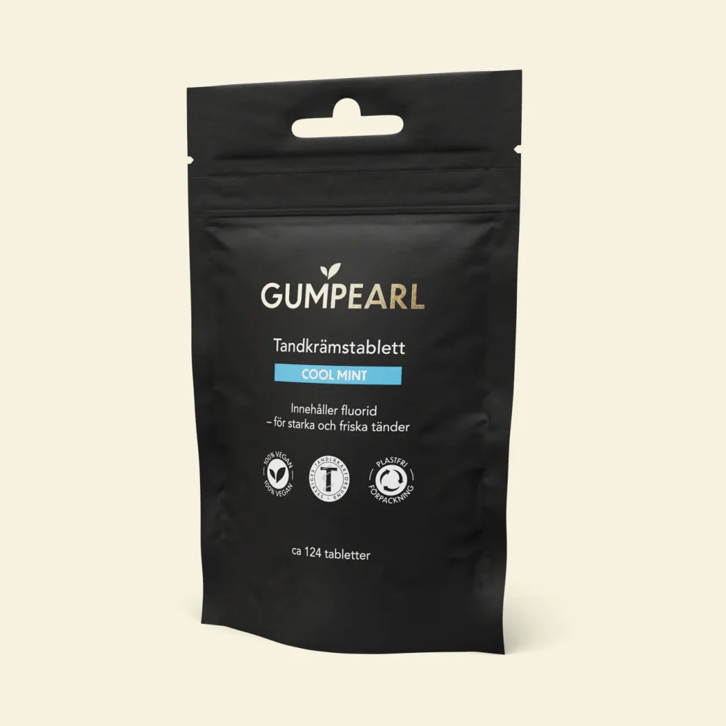 Gumpearl Tandkrämstablett Refill Cool Mint