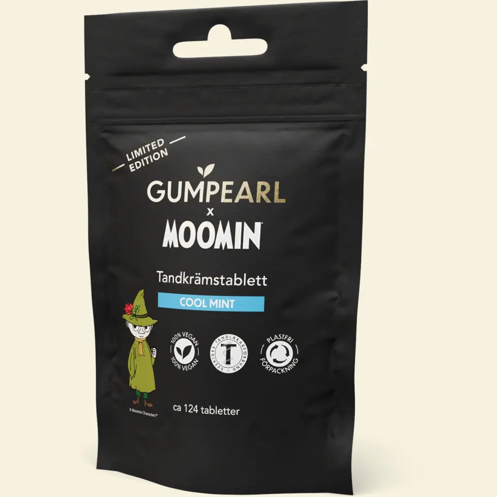Gumpearl x Moomin Snusmumriken limited edition – Coolmint refill