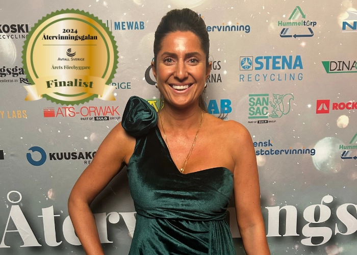 Gumpearl: Finalist på Återvinningsgalan 2024!