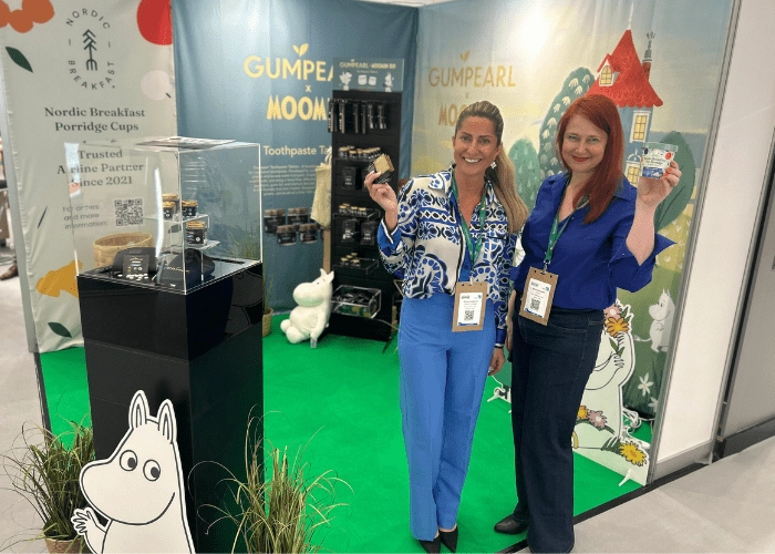 Tandkrämstabletter för rese- och cateringbranschen – Gumpearl på WTCE i Hamburg